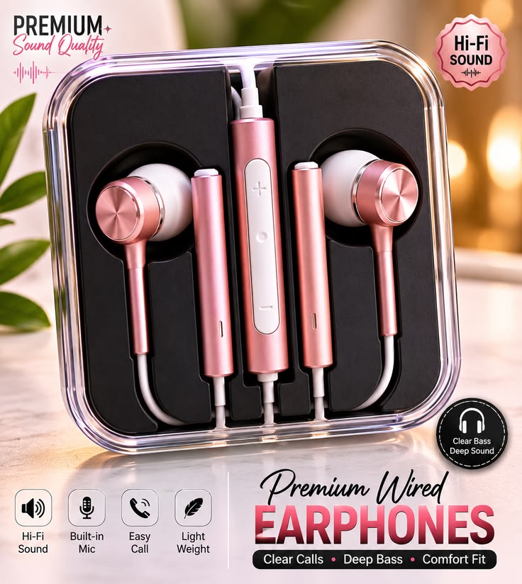 Wireless earbuds